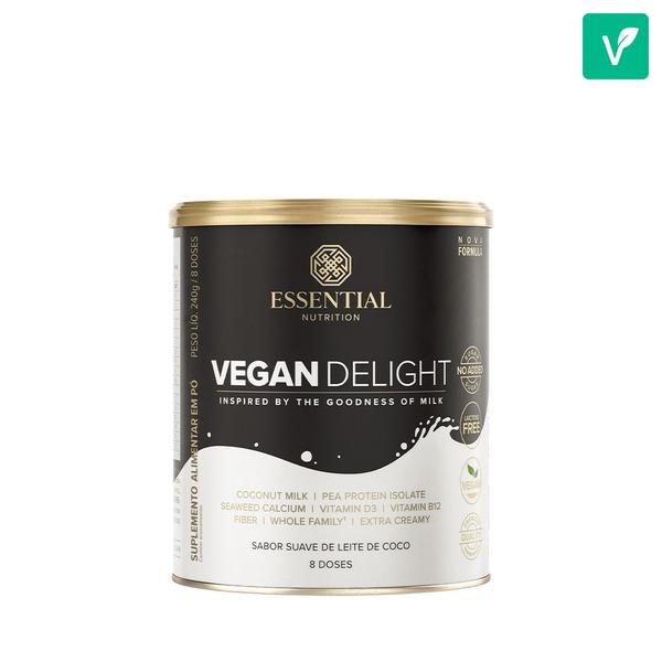 Vegan Delight (240g) Essential Nutrition Imagem de Vegan Delight (240g) Essential Nutrition