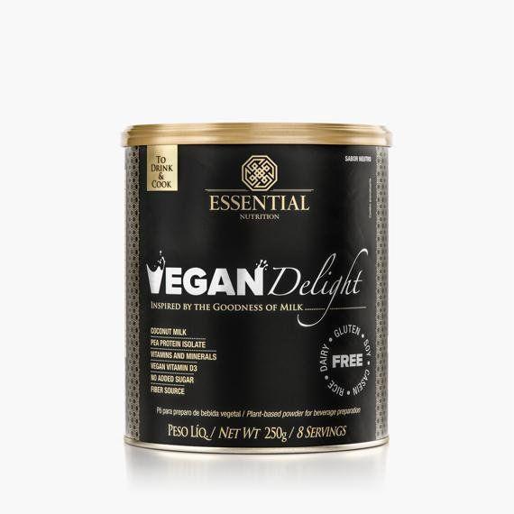 Vegan Delight Lata (250g) - Padrão: Único - Essential Nutrition Imagem de Vegan Delight Lata (250g) - Padrão: Único