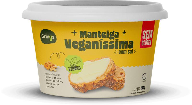 Imagem de Vegan manteiga 180g grings