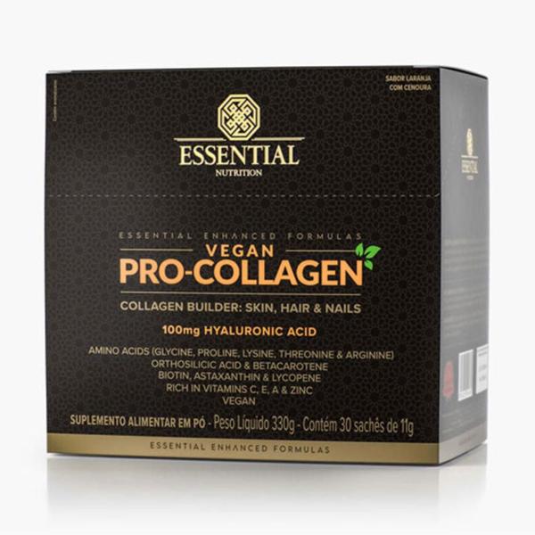 Imagem de Vegan Pro-Collagen 100mg 30 sachês 11g Vegano 330g Essential