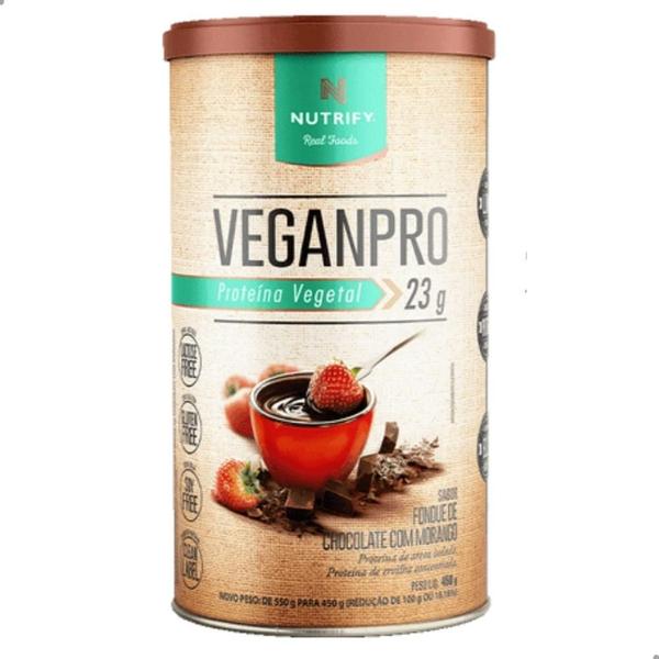 Imagem de Vegan Pro Proteina Vegetal Isolada 450g Nutrify