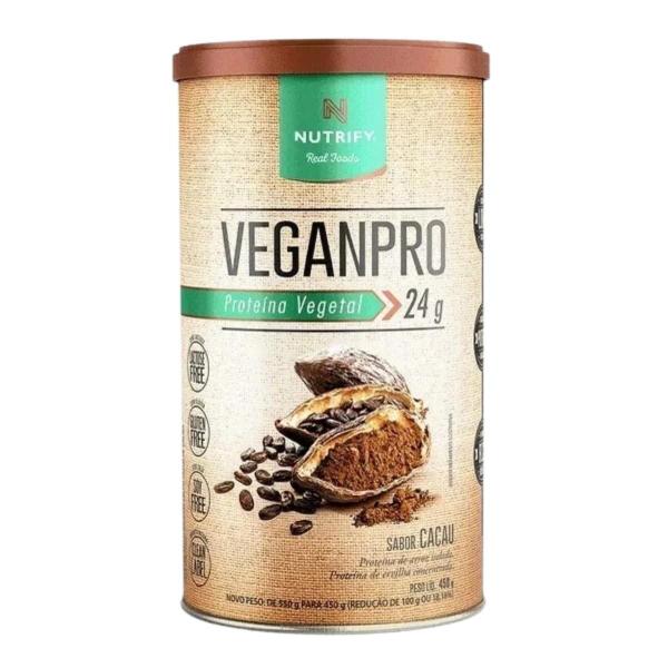 Imagem de Vegan Pro Proteina Vegetal Isolada 450g Nutrify