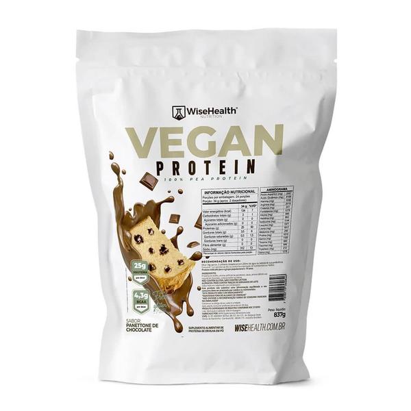 Vegan Protein (837g) 100% Proteína Vegana - WiseHealth Imagem de Vegan Protein (837g) 100% Proteína Vegana