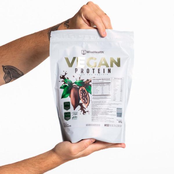 Vegan Protein (837g) 100% Proteína Vegana - WiseHealth Imagem de Vegan Protein (837g) 100% Proteína Vegana