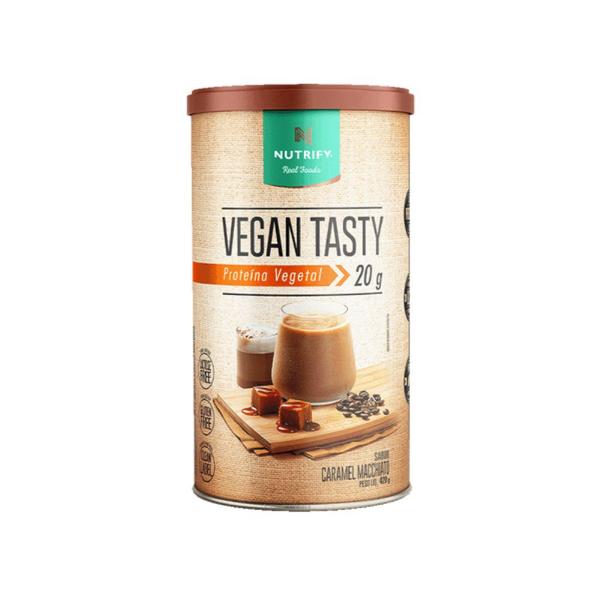 Vegan Tasty 20g Proteína Vegetal 420g Nutrify Real Foods Imagem de Vegan Tasty 20g Proteína Vegetal 420g Nutrify Real Foods