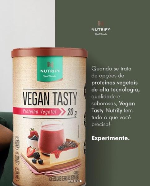 Imagem de Vegan Tasty (Proteina Vegana) Sabor Caramel Macchiato de 420g-Nutrify