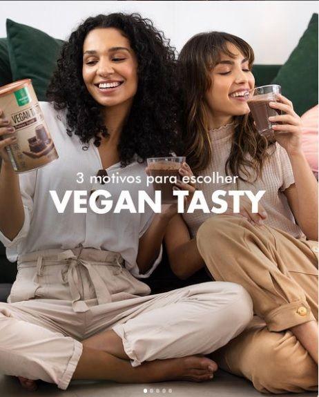 Imagem de Vegan Tasty (Proteina Vegana)  Sabor Caramel Macchiato de 420g-Nutrify