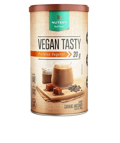 Imagem de Vegan Tasty (Proteina Vegana)  Sabor Caramel Macchiato de 420g-Nutrify