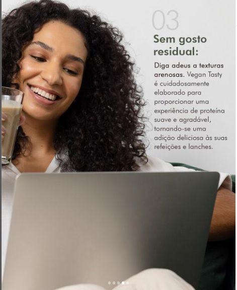 Imagem de Vegan Tasty (Proteina Vegana)  Sabor Sabor Lemon Pie (Torta de Limão) de 420g-Nutrify