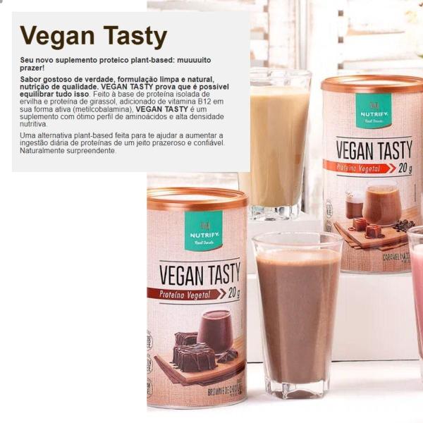 Imagem de Vegan Tasty Proteina Vegetal 420g Nutrify