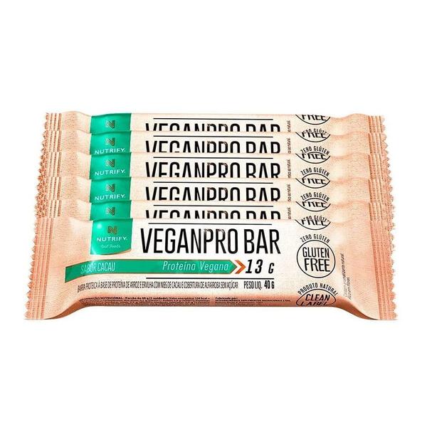 Imagem de VeganPro Bar Display 10un de 40g cada - Nutrify Real Foods