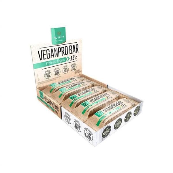 Imagem de VEGANPRO BAR NUTRIFY 10UN 40g - AMENDOIM CROCANTE