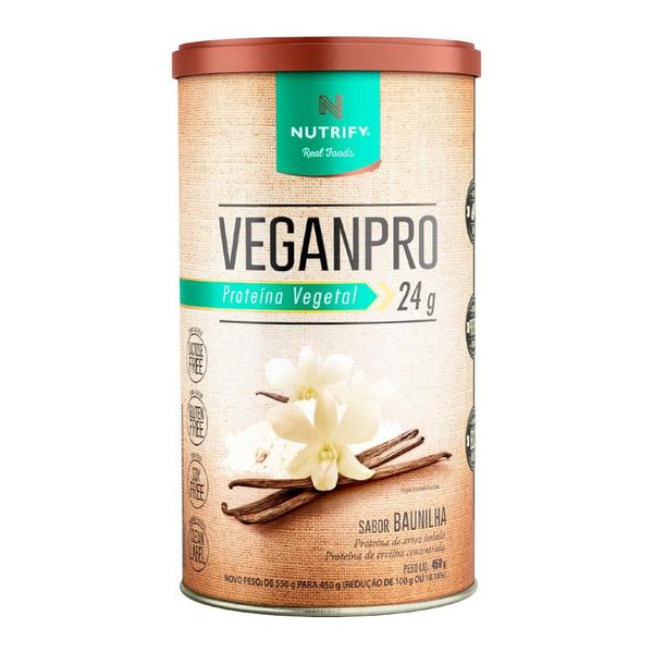 Imagem de Veganpro Proteína Vegetal Baunilha Nutrify 450g