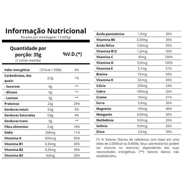 Imagem de Veggie protein cacao  455g - essential nutrition