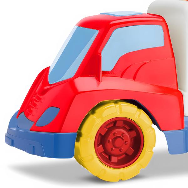 Imagem de Veiculo Caminhão Infantil Interativo Com Peças Para Encaixar 30 cm Samba Toys