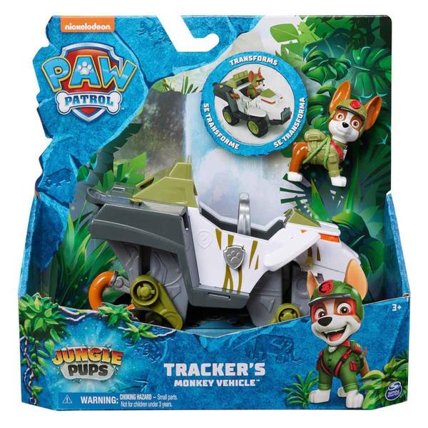 Veículo com Mini Figura - Tracker - Monkey Vehicle - Patrulha Canina - Jungle Pups - Sunny Imagem de Veículo com Mini Figura - Tracker - Monkey Vehicle - Patrulha Canina - Jungle Pups - Sunny