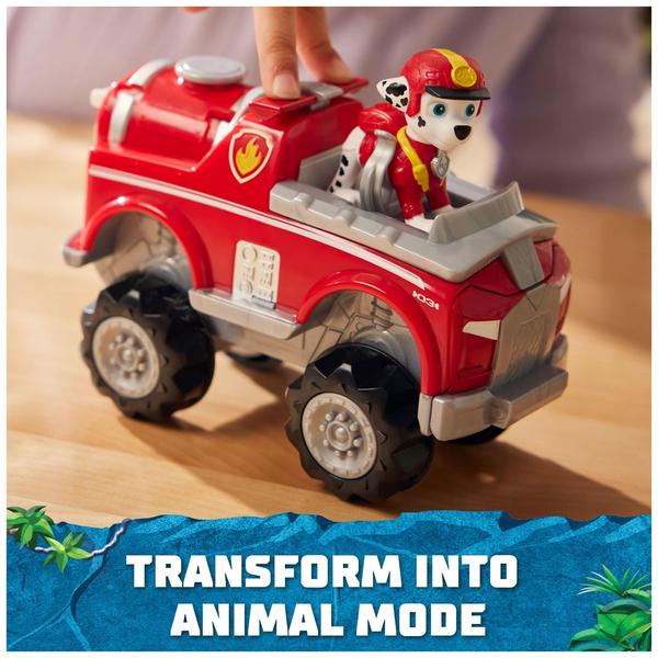 Imagem de Veículo de brinquedo Paw Patrol Jungle Pups Marshall com Figura 3+