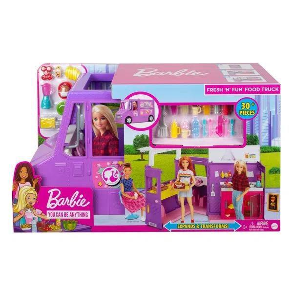 Imagem de Veículo E Boneca Barbie Careers E Caminhão De Food Truck - Mattel