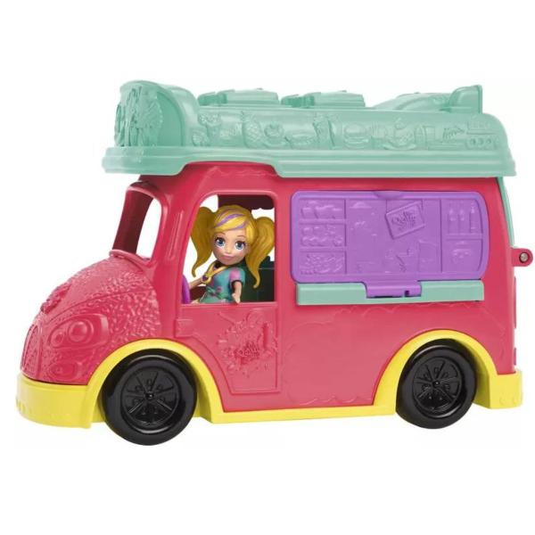 Imagem de Veículo E Boneca Food Truck Refresco Polly Pocket Gdm20