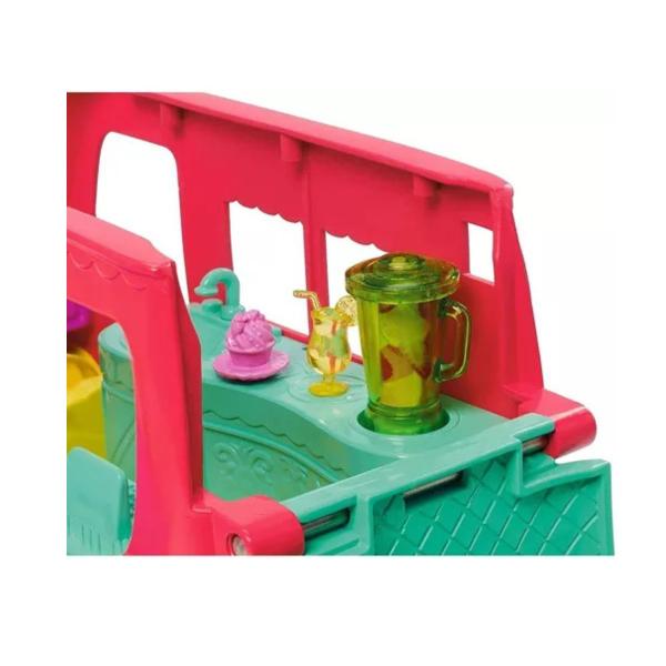 Imagem de Veículo E Boneca Food Truck Refresco Polly Pocket Gdm20