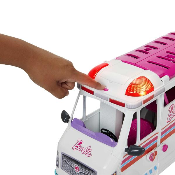 Imagem de Veículo e Playset Barbie - Ambulância e Cliníca Móvel - Profissões - Mattel