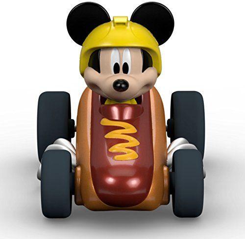 Veículo fundido sob pressão Fisher-Price Disney Mickey & the Roadster Imagem de Veículo fundido sob pressão Fisher-Price Disney Mickey & the Roadster