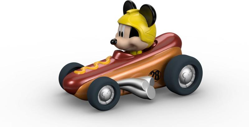 Veículo fundido sob pressão Fisher-Price Disney Mickey & the Roadster Imagem de Veículo fundido sob pressão Fisher-Price Disney Mickey & the Roadster