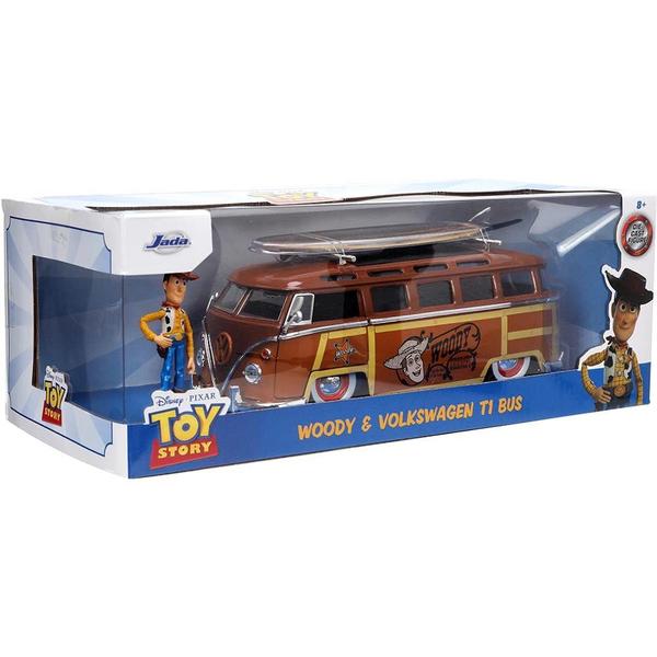 Imagem de Veículo Jada Toys Disney Pixar Toy Story - Fusca VW T1 1:24