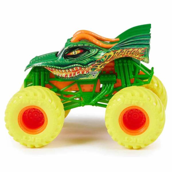 Imagem de Veículo Miniatura Brinquedo Carrinho 1:64 Colecionável Monster Jam Truck Metal Modelos Original