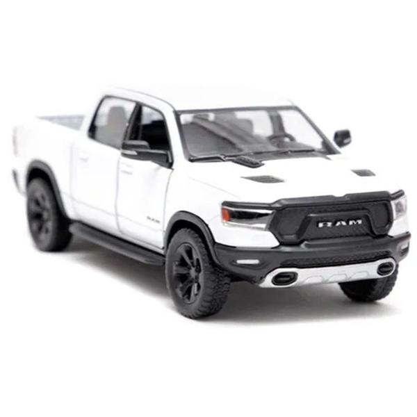 Imagem de Veiculo miniatura Dodge Ram 1500 Branco 12cm Escala 1/46