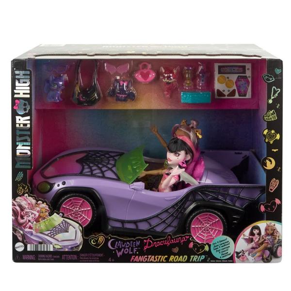 Imagem de Veículo Playset Monster High Travel Club com 2 bonecos de +4 anos