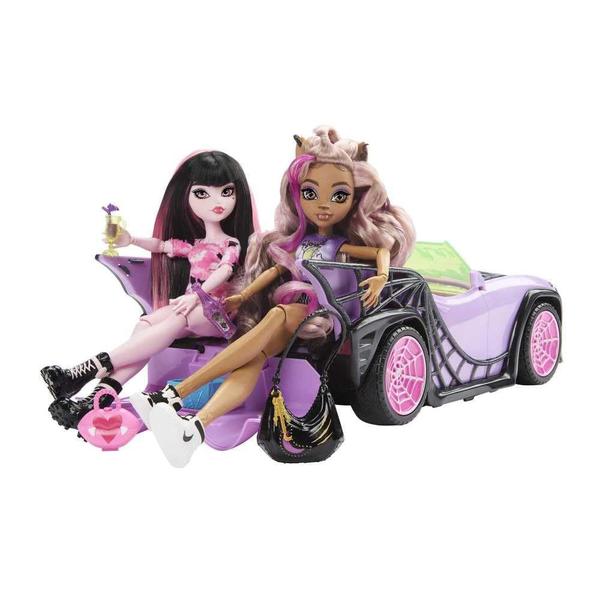 Imagem de Veículo Playset Monster High Travel Club com 2 bonecos de +4 anos