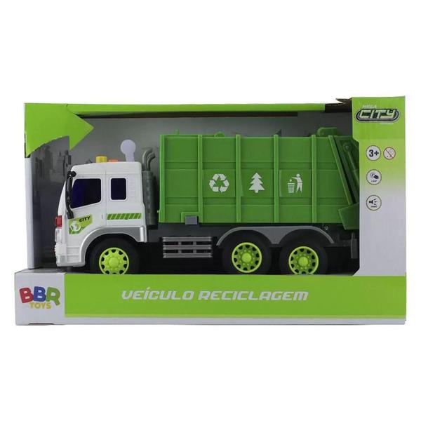 Imagem de Veículo Reciclagem R3034 Verde - BBR Toys