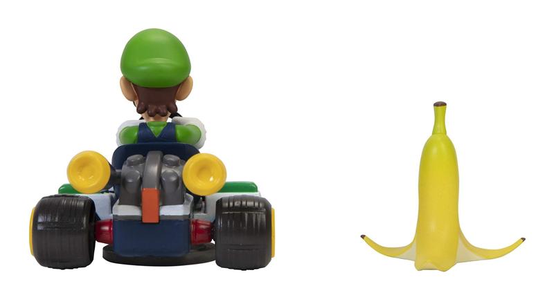 Imagem de Veículo Super Mario Spin Out 2.5 Mariokart Luigi Racer