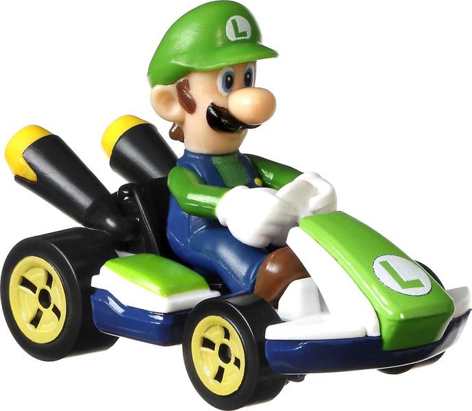 Imagem de Veículo Toy Hot Wheels Mario Kart, pacote com 4 unidades com 1 modelo exclusivo