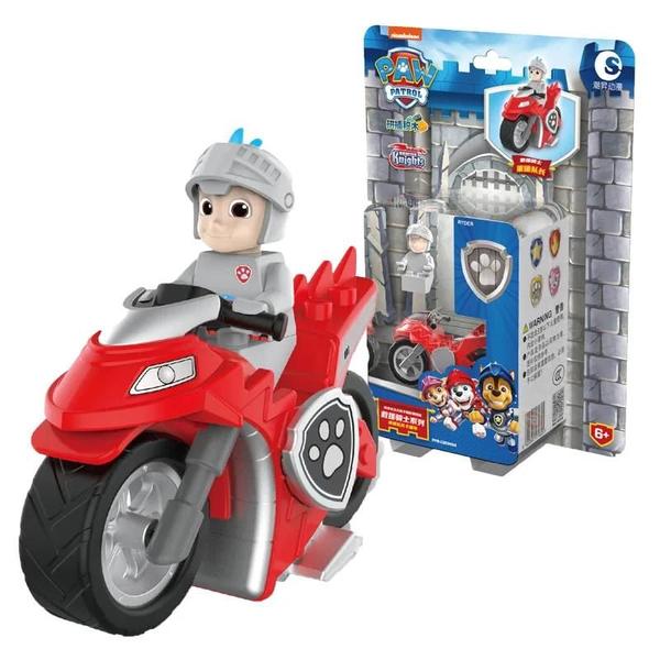 Imagem de Veículos Paw Patrol - Chase, Skye, Marshall e Ryder - Playset com Carrinhos de Recuo