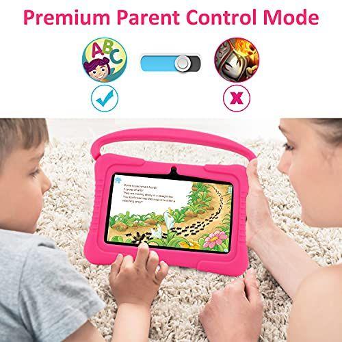 Imagem de Veidoo Kids Tablet, 7 polegadas Android Tablet PC, 1GB RAM 16GB