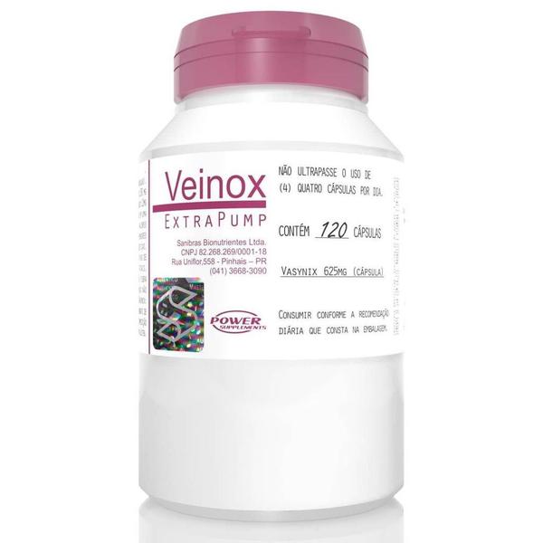 Imagem de Veinox Power Supplements - 120 caps