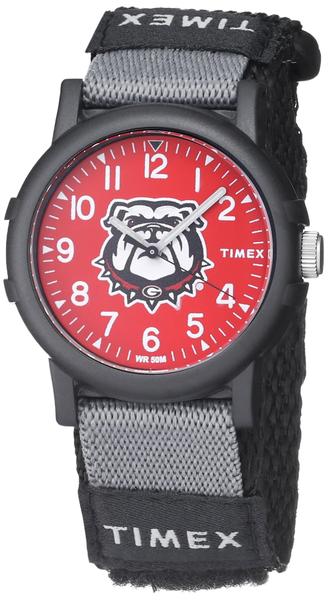 Imagem de Veja a Timex Unissex Collegiate Recruit Georgia Bulldogs de 38 mm