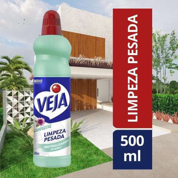 Imagem de Veja Gold Limpeza Pesada Floral Campestre 500ml