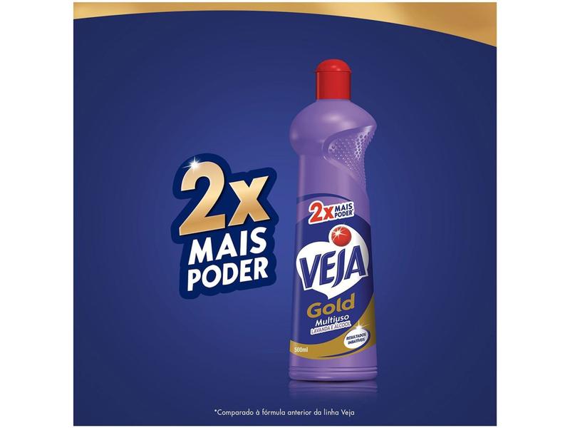 Imagem de Veja Gold Multiuso - Lavanda e Álcool Squeeze - 500ml