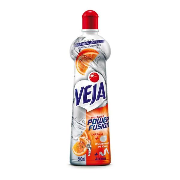 Imagem de Veja Multiuso Power Fusion Máxima Limpeza Laranja + Bicarbonato De Sódio+ Álcool 500ml Veja