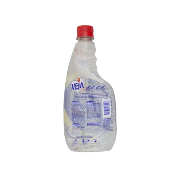 Imagem de Veja Vidrex Com Álcool Limpa Vidros Refil 500ml Kit 5