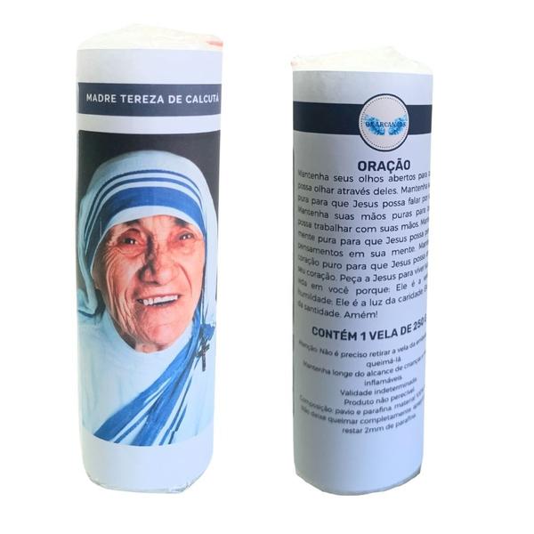 Imagem de Vela 7 dias votiva Madre Teresa de Calcutá 1 unidade