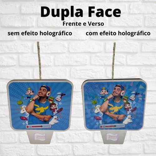 Imagem de Vela Aniversário Dupla Face Para Bolo Festa Luccas