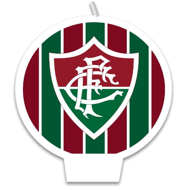 Imagem de Vela Aniversário Fluminense Tricolor Carioca - 01 unid