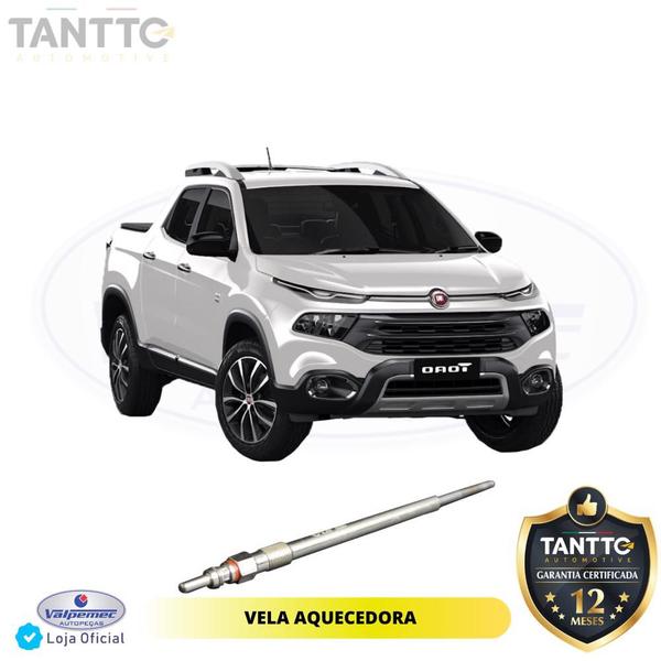 Imagem de Vela Aquecedora Fiat Toro Jeep Renegade Compass 2.0 Diesel