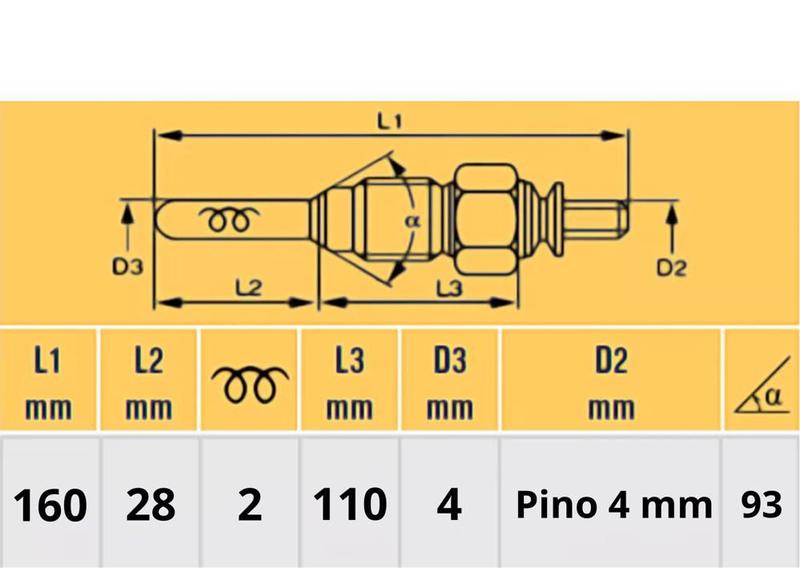 Imagem de Vela Aquecedora Mitsubishi L200 Triton 2.4 Outlander