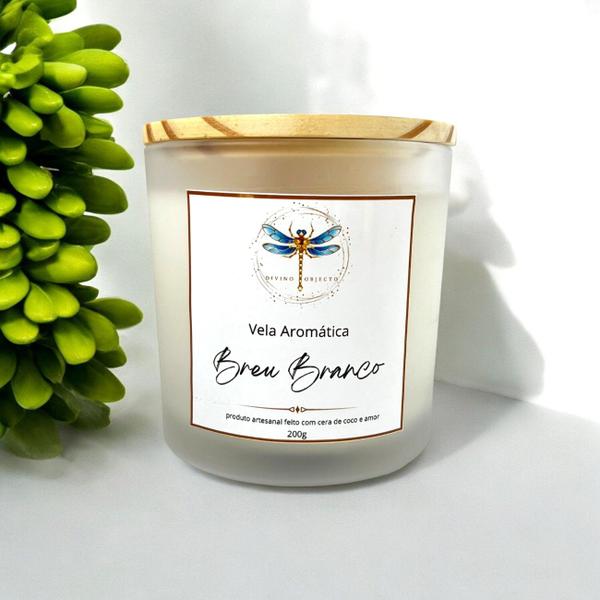 Imagem de Vela Aromática - Breu Branco 200g