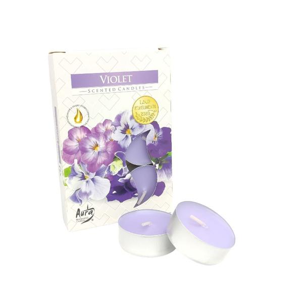 Imagem de Vela Aromática com 6 unidades - Violet